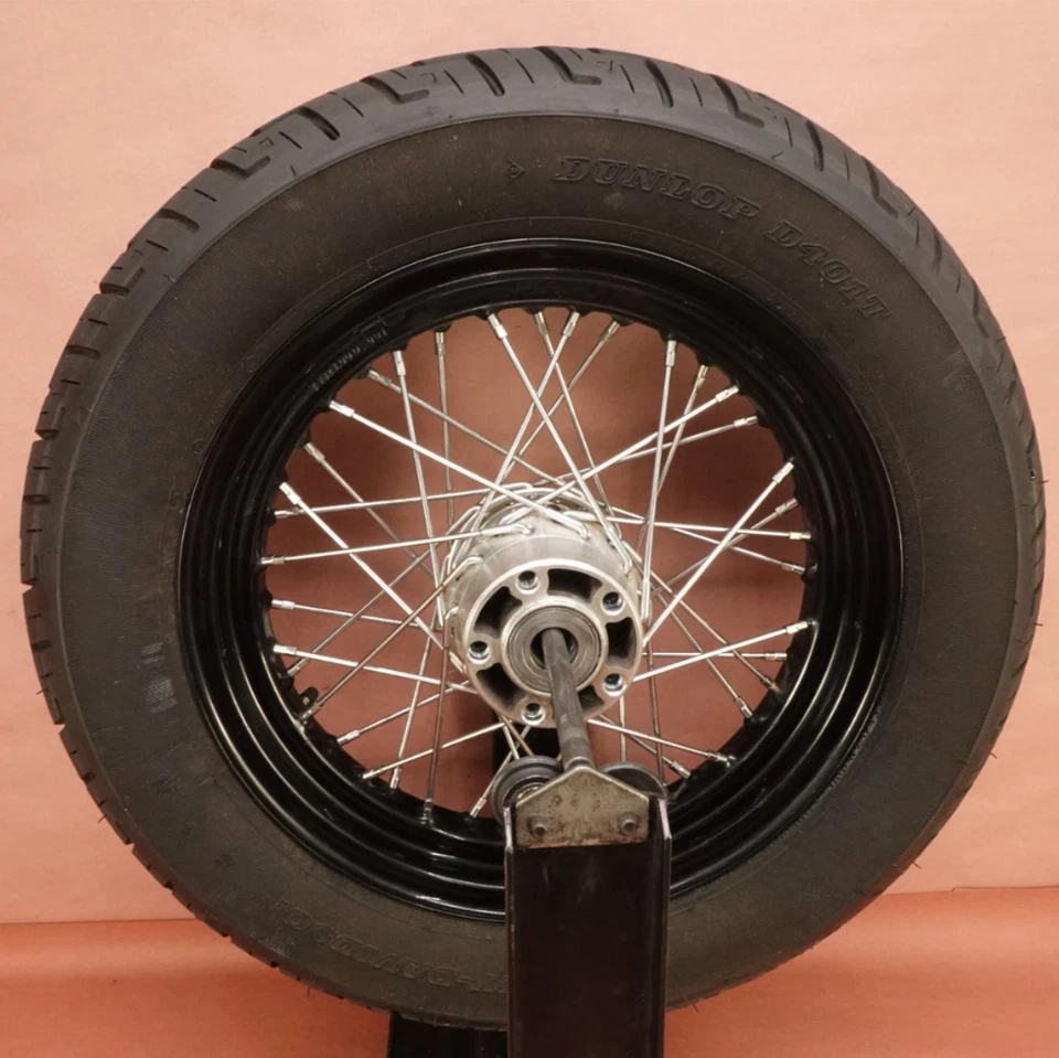 2018-2022 Harley Davidson Heritage Classic FLHCS Rear DUNLOP Tire Rim Wheel - Image 1 of 4