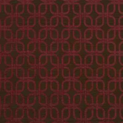 55 Yards fabric Roll, Upholstery, 100% polyester, 54" Width, Plush Links/Berry - Image 1 of 3