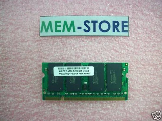 Memoria de repuesto compatible 4 GB DDR2 667 MHz no ECC SODIMM CT51264AC667 Foto 1 de 1
