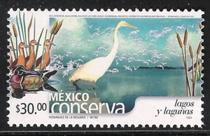 pc042 México Conserva MNH papel 2 Sc#2274 Mc#2982A Et#mc042 Lagos y lagunas - Imagen 1 de 1