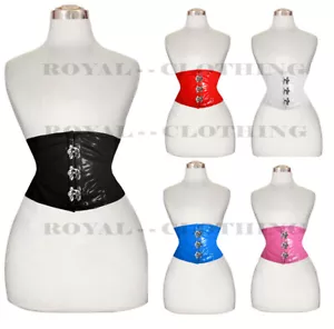 Heavy Duty Under Bust Steel Boned Waist Trainer Claps Fastening Corset 8079-PC - Picture 1 of 6
