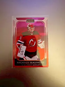2020-21 O-Pee-Chee Platinum Mackenzie Blackwood #174 Sunset Parallel - Picture 1 of 2