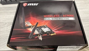 MSI AC905C Wireless PCIe Network Adapter Card #2002 - Picture 1 of 3