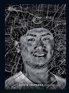 2025 TOPPS Tokyo Series Tokyo Nights Map- SHOTA IMANAGA (Topps Bunt Digital card - Picture 1 of 1