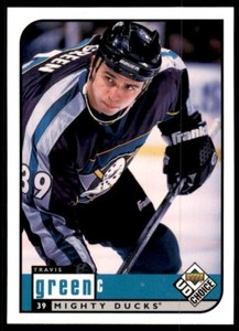 Travis Green 1998-99 UD Choice #5 Anaheim Mighty Ducks