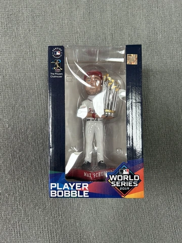 MAX SCHERZER Washington Nationals 2019 World Series Champs Bobblehead NIB! Cover