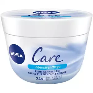 NIVEA Cream INTENSIVE CARE moisturizing cream XL 400ml FREE SHIPPING - Picture 1 of 1