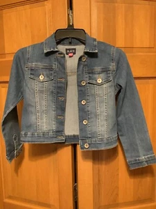 Children Place Relax Denim Jean Jacket Girls 7/8 - Picture 1 of 6