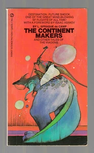 THE CONTINENT MAKERS (L  Sprague de Camp/1st US pb/Viagens Interplanetarias) - Picture 1 of 4