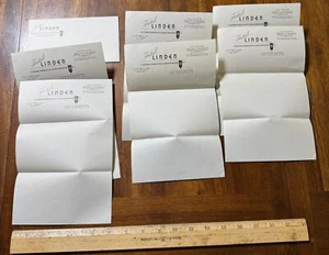 Vintage Schreibwaren Lot Hotel Linden Indianapolis MN Coffee Shop Stubins Lingham - Bild 1 von 1
