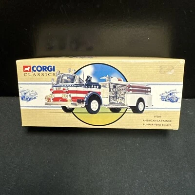 CORGI CLASSICS 97395 AMERICAN LA FRANCE PUMPER-VERO BEACH NIB - Image 1 of 4