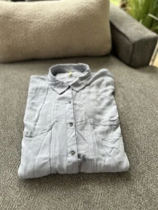 Free People Blusa con bottoni e tasche oversize donna taglia large - Foto 1 di 16
