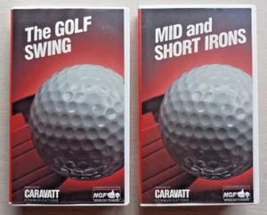 2x Play Your Best Golf VHS Part 1 & 3 , The Golf Swing, Mid and Short Irons, NGF - Picture 1 of 8
