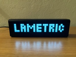 LaMetric Time - Orologio Wi-Fi stazione meteo radio smart clock for smart home - Photo 1/3