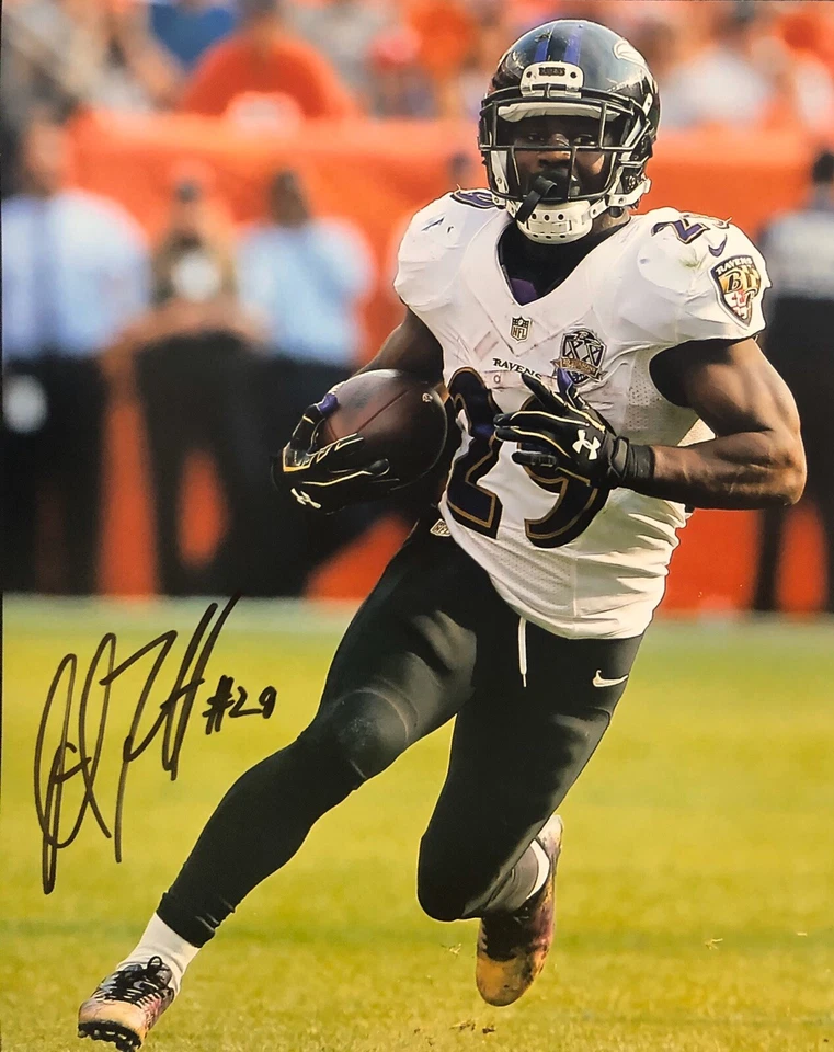 Justin Forsett Signed Autographed Baltimore Ravens 8x10 Photo Coa - Image 1 of 1