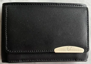 NEU OVP Echt Leder Geldbörse Geldbeutel Scheinklammer schwarz Eurostyle 02067760 - Bild 1 von 7