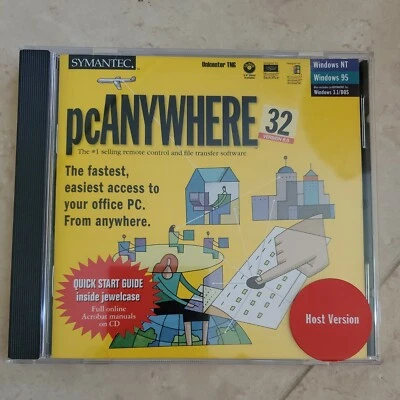 Symantec pcAnywhere Software 8.0 Host Version - Image 1 of 3