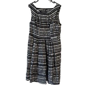 Jacqui E - Black And White Dress - Size 16 - Picture 1 of 6