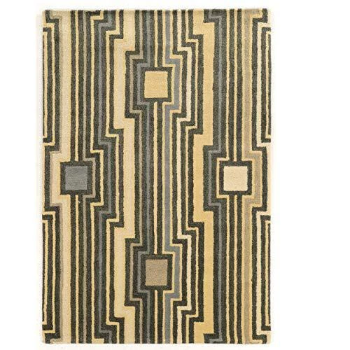 Aspire Wool Board Grey & Blue 2x3, Rug - Image 1 of 1