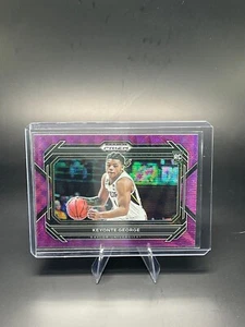 2023 Panini Prizm Draft Picks Keyonte George #47 Purple Prizm Baylor (RC) - Picture 1 of 3