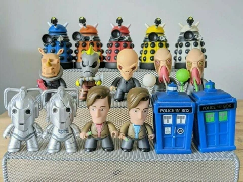 DOCTOR WHO 3" TITANS FIGURES - ENORMOUS 100+ FIGURE COLLECTION INC RARES!!! Cover