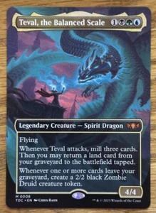 MTG Tarkir Dragonstorm, Teval, the Balanced Scale - Borderless - Bild 1 von 1