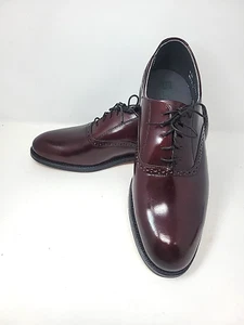 Dexter Herren Leder Oxford Schuhe Burgund Vintage Neu mit Karton Größe 9,5 M Hergestellt in den USA - Bild 1 von 21