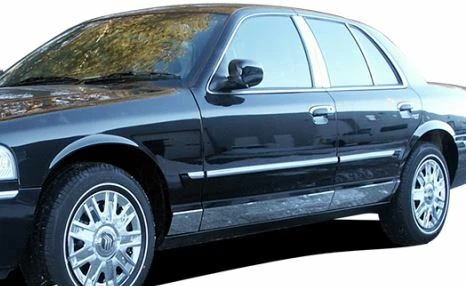 Mercury Grand Marquis 1995-1997 panel basculante de acero inoxidable moldura 5" BW Foto 1 de 1