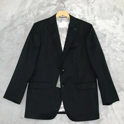 Blazer Nordstrom Signature ajuste tradicional para hombre 42R gris carbón NUEVO lana Foto 1 de 4