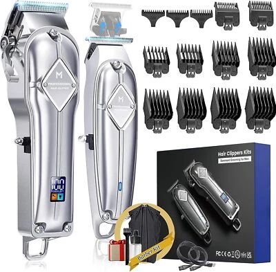 Professional Hair Clipper Cut Beard Trimmer Barber For Men Electric Razor Shaver - Image 1 of 4