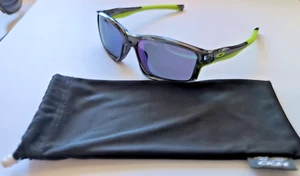 Oakley CHAINLINK SMOKE GREY W/ GREEN JADE AUTHENTIC NEW - Picture 1 of 7