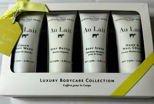 Scottish Fine Soaps Au Lait Luxury Bodycare Collection New - Picture 1 of 7