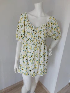 New Very summer holiday floral white casual blouse top Size XXXL 3XL - Picture 1 of 9