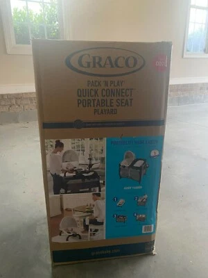 Graco 2109198 Pack N Play Cúpula de Viaje Playard con Cuna Infantil Tamaño Completo Oskar Foto 1 de 2