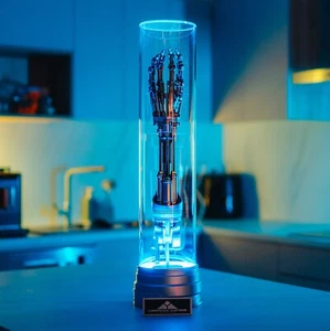 Deluxe RGB Stand for Terminator T800 Endo Arm / T2 Replica - Picture 1 of 10