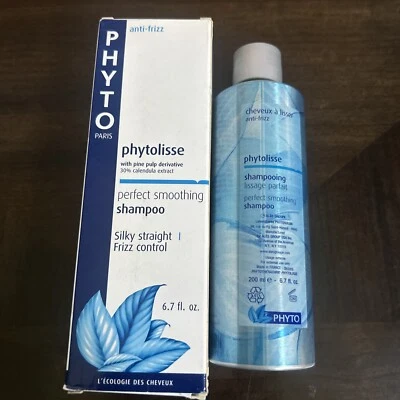 PHYTO PHYTOLISSE PERFECT SMOOTHING SHAMPOO SILKY ANTI- FRIZZ  6.7 OZ  FRANCE - Image 1 of 4