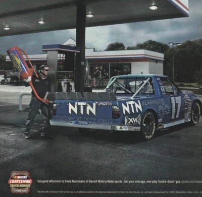 Camión NASCAR Toyota Tundra 2005 mod David Reutimann anuncio impreso 21x28 cm FHM Foto 1 de 3