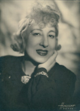 Actrice Alice Tissot, 1946, vintage silver print vintage silver printAlice T