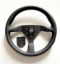 Produktbild - MOMO Montecarlo Steering Wheel (Black Leather, New)