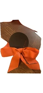 LOUIS VUITTON ORANGE GIFT WRAPPING RIBBON and Gift Card - AUTHENTIC - Picture 1 of 5