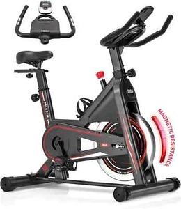DMASUN Bicicletas de Ejercicio Interior Gimnasio en Casa con Pantalla LCD, Asiento Cómodo Silencioso - Imagen 1 de 9