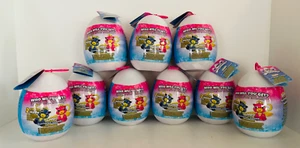 NOS ***9***HATCHIMALS JUMBO GLITTERING GARDEN TWIN SURPRISE ~ 2 CLIP-ONS INSIDE - Picture 1 of 4