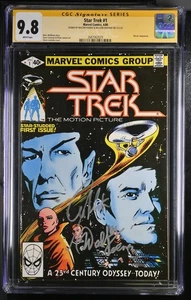 Star Trek #1 1980 CGC 9,8 firmado William Shatner y Walter Koenig - Imagen 1 de 2