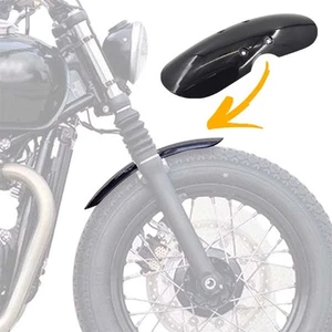 Kotflügel vorne für Triumph Bonneville Scrambler Thruxton schwarz glänzend 35cm - Bild 1 von 4