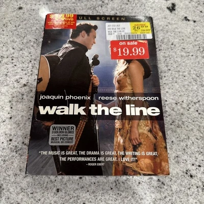 Walk the Line (DVD, 2006, Full Frame); NEW - Image 1 of 2