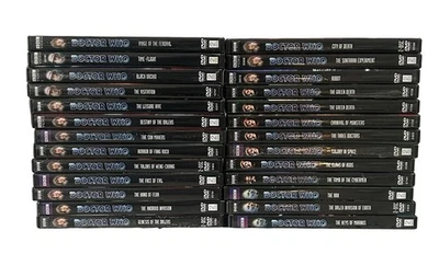 Doctor Who DVD Lot 26 Discs – Classic BBC Video Jon Pertwee Tom Baker Davison - Image 1 of 4