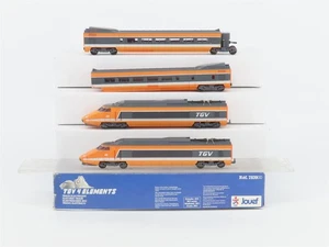 HO Scale Jouef 783900 SNCF "TGV 4 Elements" French EMU Electric 4-Unit Train Set - Picture 1 of 20