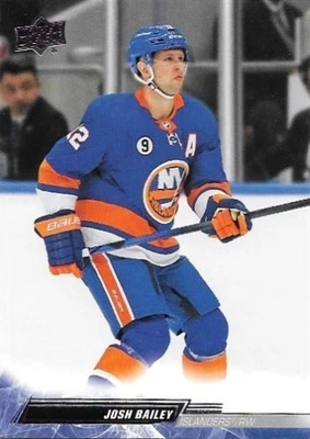 2022-23 Upper Deck #113 Josh Bailey - New York Islanders - Image 1 of 2