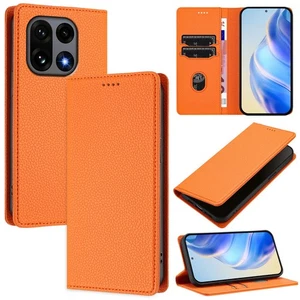 For OnePlus 15, Luxury Classic Leather Stand Wallet Card Slots Case Soft Cover - Picture 1 of 29