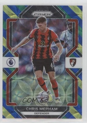 2022 Prizm Premier League Choice Blue Yellow & Green Chris Mepham #216 Rookie RC - Image 1 of 2